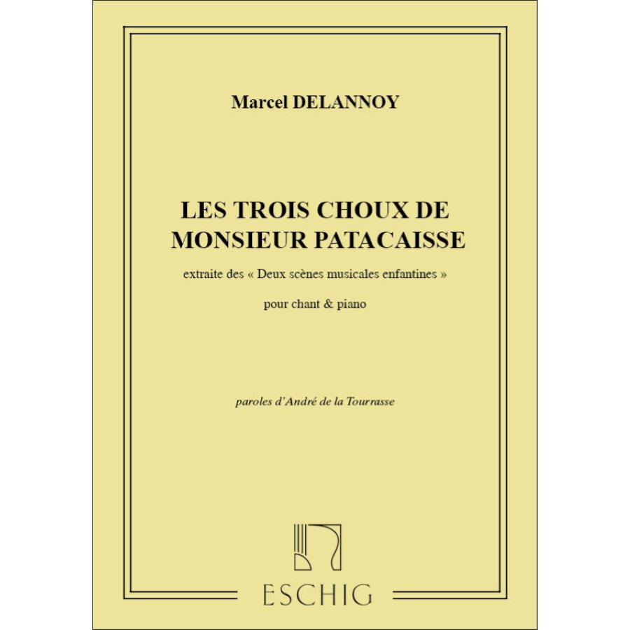 Les 3 Choux Partitura