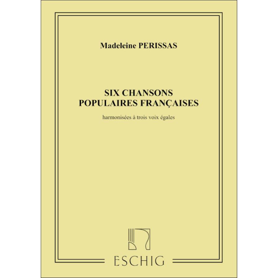 6 Chansons Chant-Piano Partitura