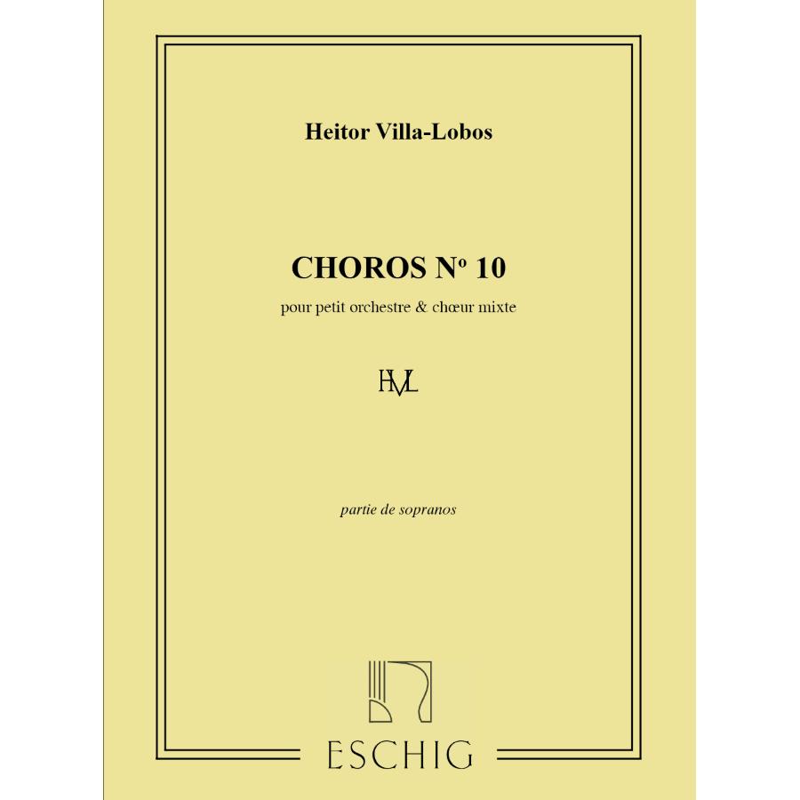 Choros N 10 Soprano Partitura