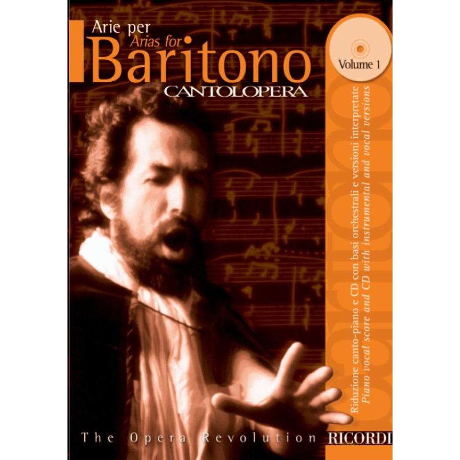 Cantolopera: Arie Per Baritono Vol. 1 Partitura + CD