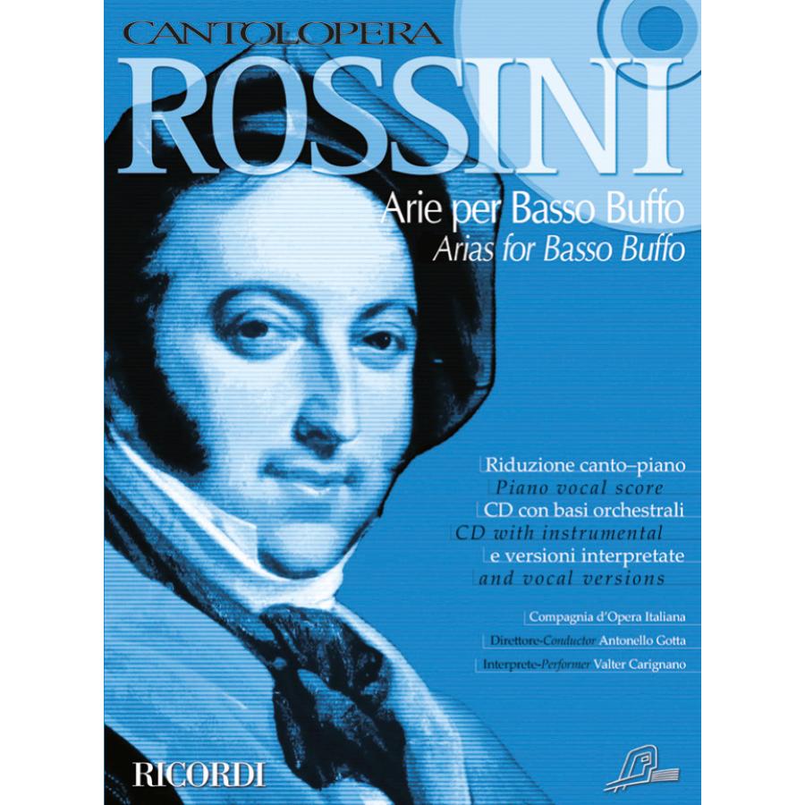 Cantolopera: Rossini Arie Per Basso Buffo Partitura + CD