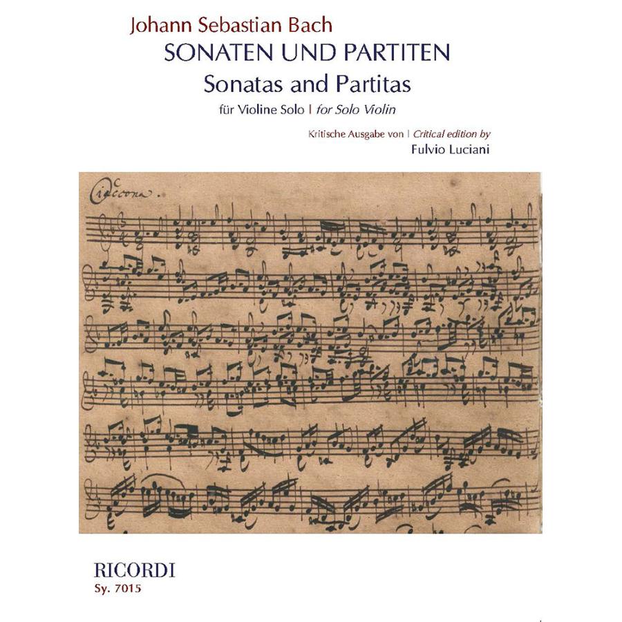 Sonaten und Partiten für Violine solo Libro