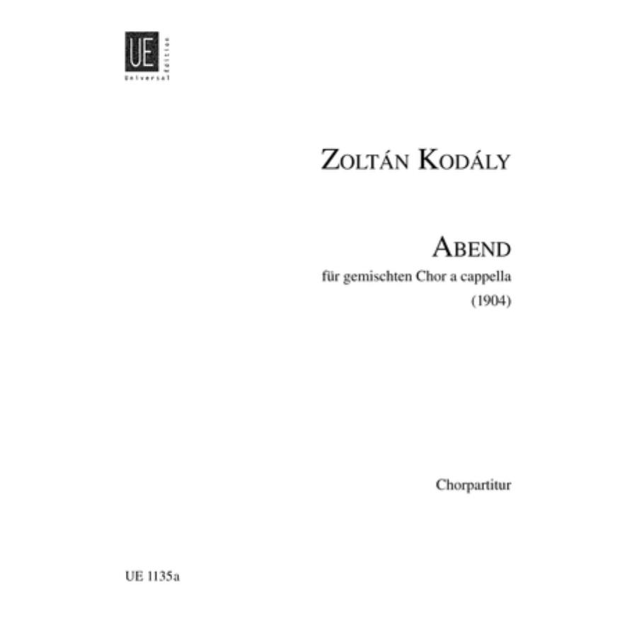 Zoltán Kodály Abend (Evening)