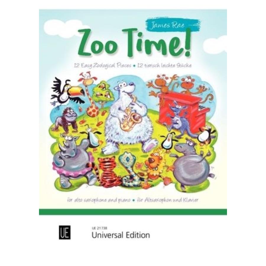 James Rae Zoo Time 12 Easy Zoological Pieces
