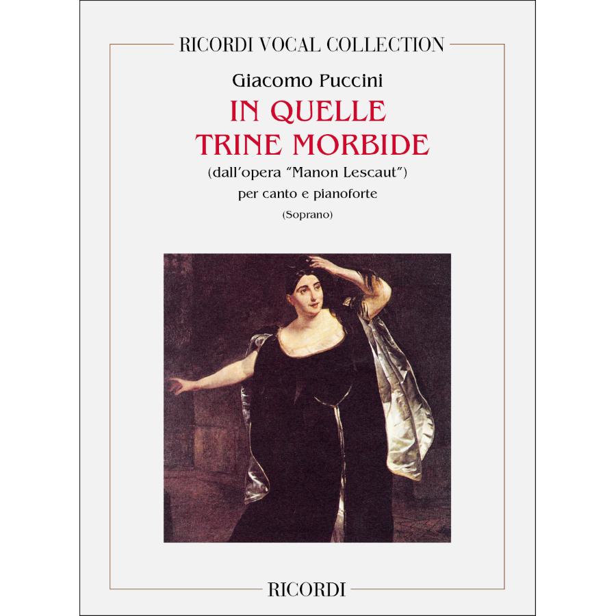 Manon Lescaut: In Quelle Trine Morbide Partitura