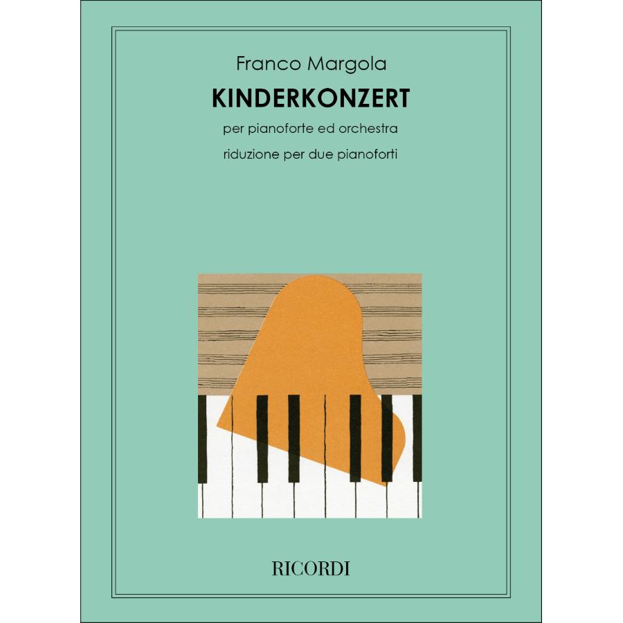 Franco Margola Kinderkonzert Riduzione Per 2 Pianoforti