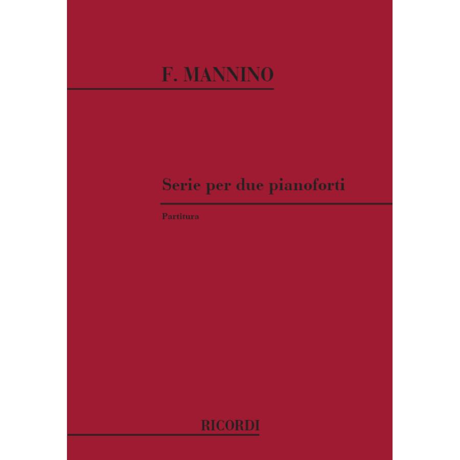 Franco Mannino Serie Per 2 Pianoforti