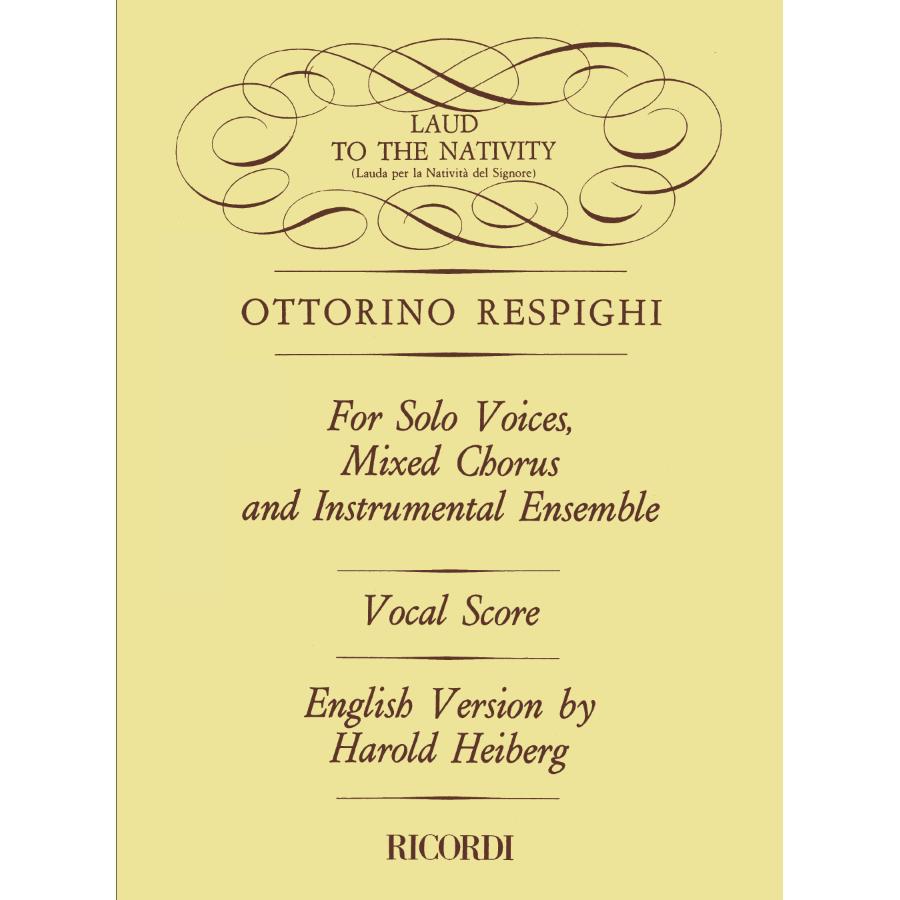 Laud To The Nativity Partitura