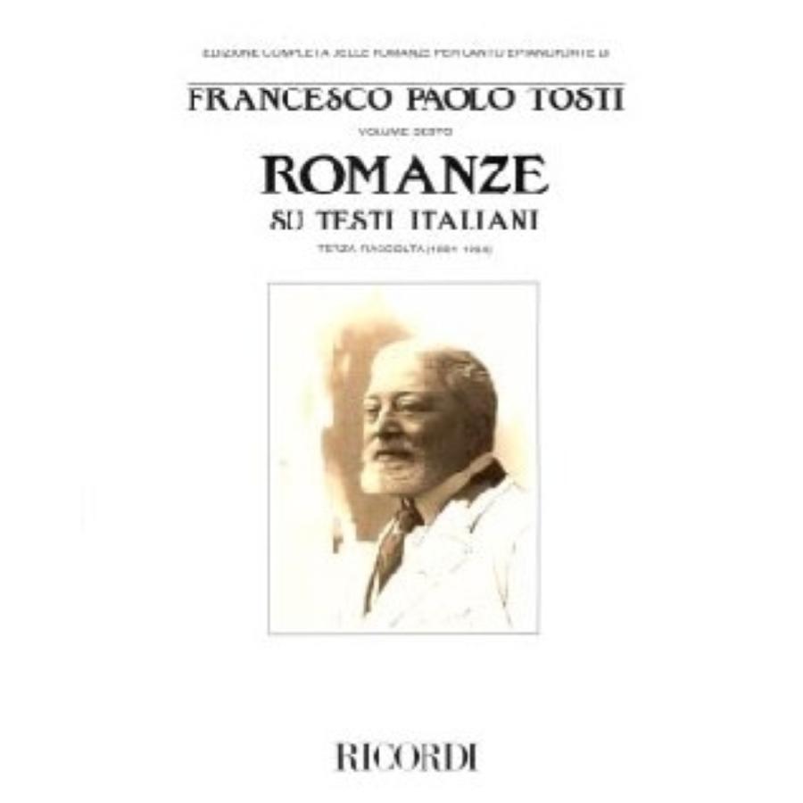 Romanze Su Testi Italiani -Iii (1891-1904) Partitura