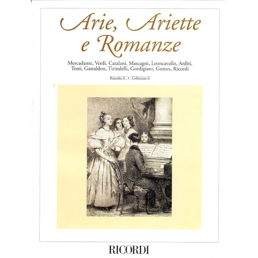 Arie, Ariette E Romanze - Raccolta II Partitura