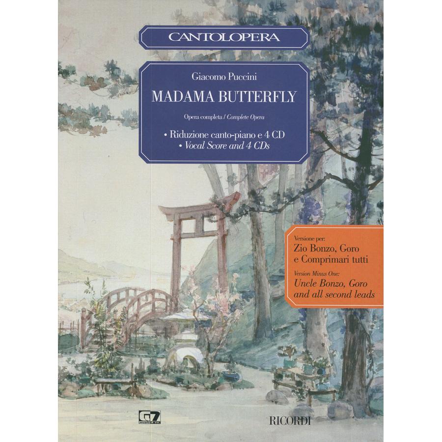 Cantolopera: Madame Butterfly Partitura + CD