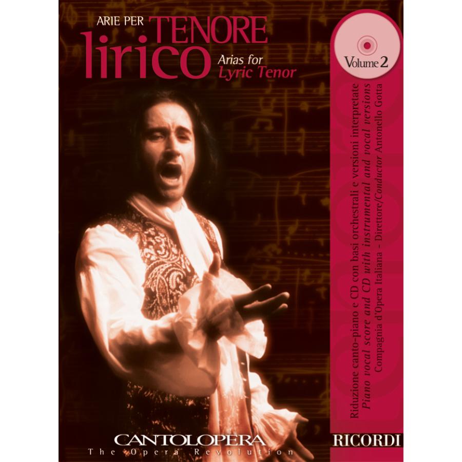 Cantolopera: Arie Per Tenore Lirico Vol. 2 Partitura + CD