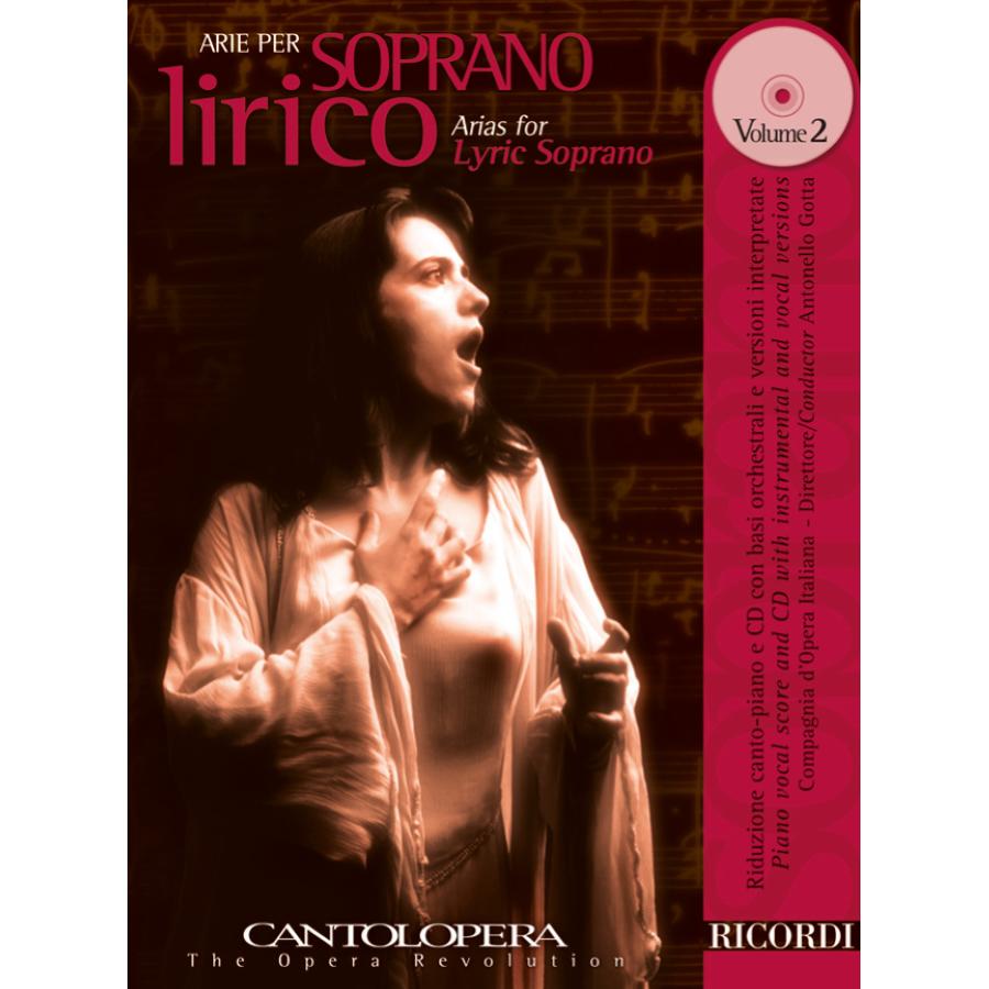 Cantolopera: Arie Per Soprano Lirico Vol. 2 Partitura + CD