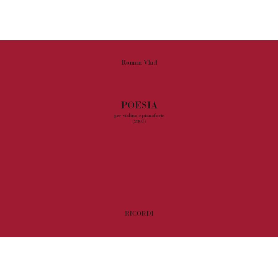 Roman Vlad Poesia Per Violino E Pianoforte (2007)