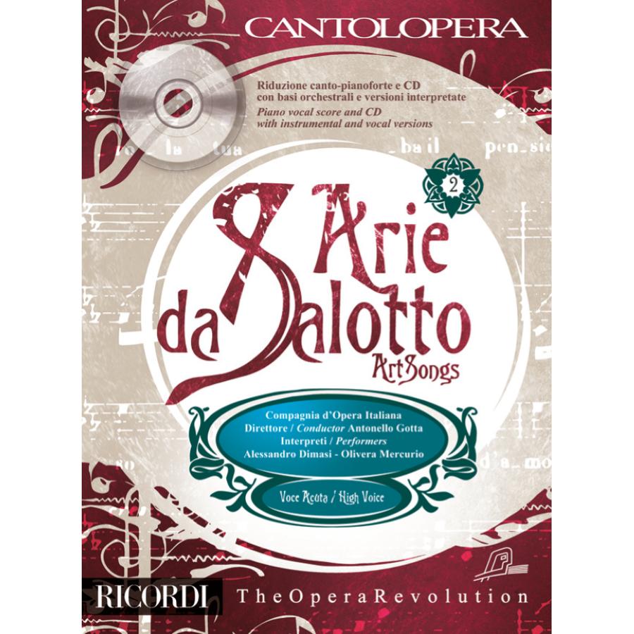 Cantolopera: Arie Da Salotto Vol. 2 (Voce Acuta - Partitura + CD