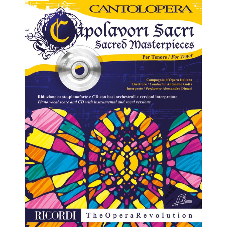 Cantolopera: Sacred Masterpieces - Tenore Partitura + CD