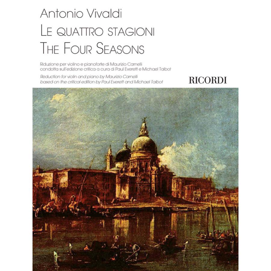 A. Vivaldi Le Quattro Stagioni Piano Reduction For Violin And Piano By Maurizio Carnelli P. Everett