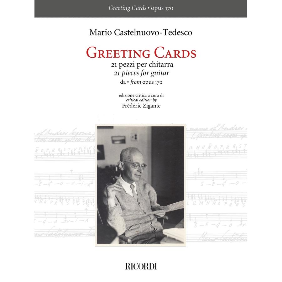 Greeting Cards - 21 pezzi per chitarra Libro