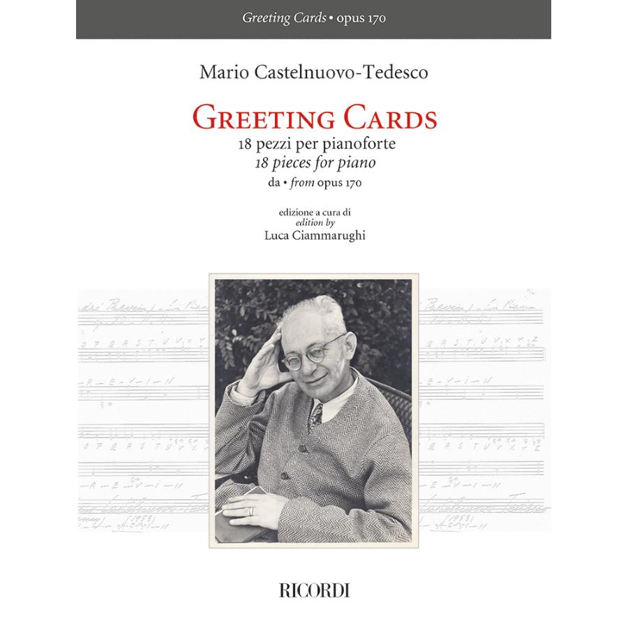 Greeting Cards - 18 pezzi per pianoforte Libro