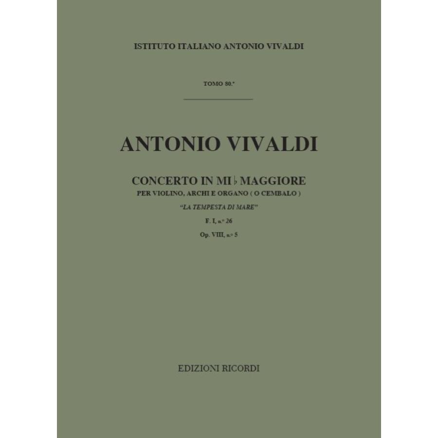 Concerto E flat major op.8 no.5 RV253 Partitura