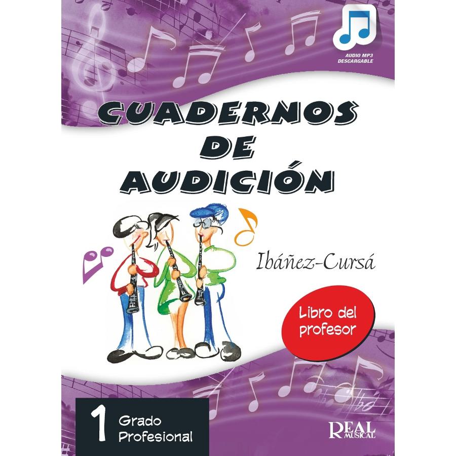 Cuadernos de audición - 1 Grado profesional Libro + Audio-online