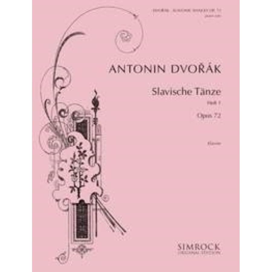 Slavische Tanze 1 Op.72 Libro