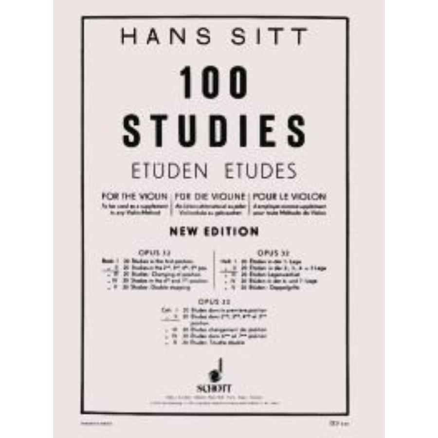 100 Studies - Etüden - Études Opus 32 Vol. 2 Libro