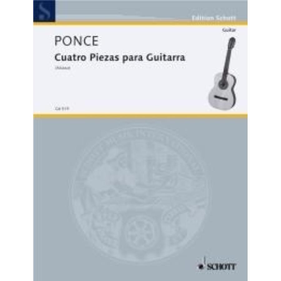 Piezas(4) Para Guitarra Libro