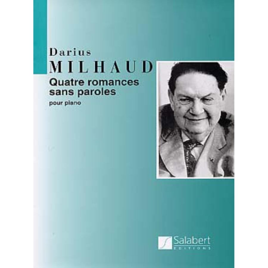 Quatre Romances Sans Paroles Libro
