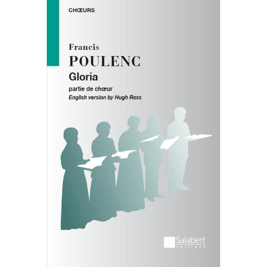 Francis Poulenc Gloria - Chorus Part Partie De Choeur