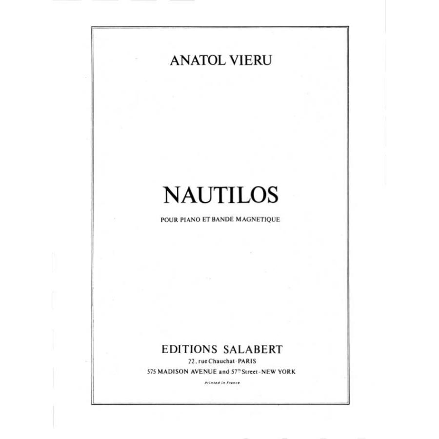 Nautilos Piano Et Bande Partitura