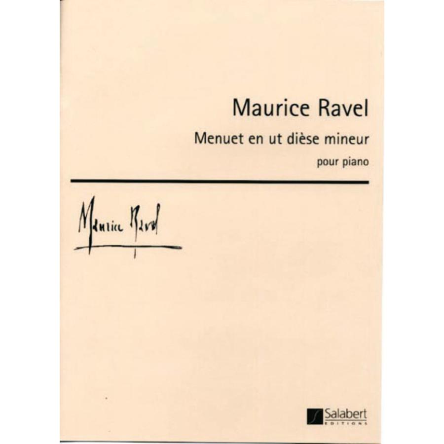 Menuet c-sharp minor (1904) Partitura
