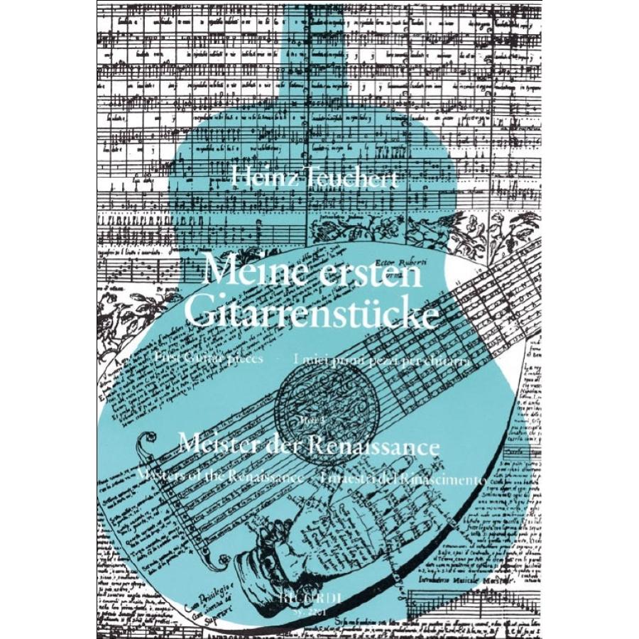 Meine ersten Gitarrenstücke - Meister Renaissance Libro