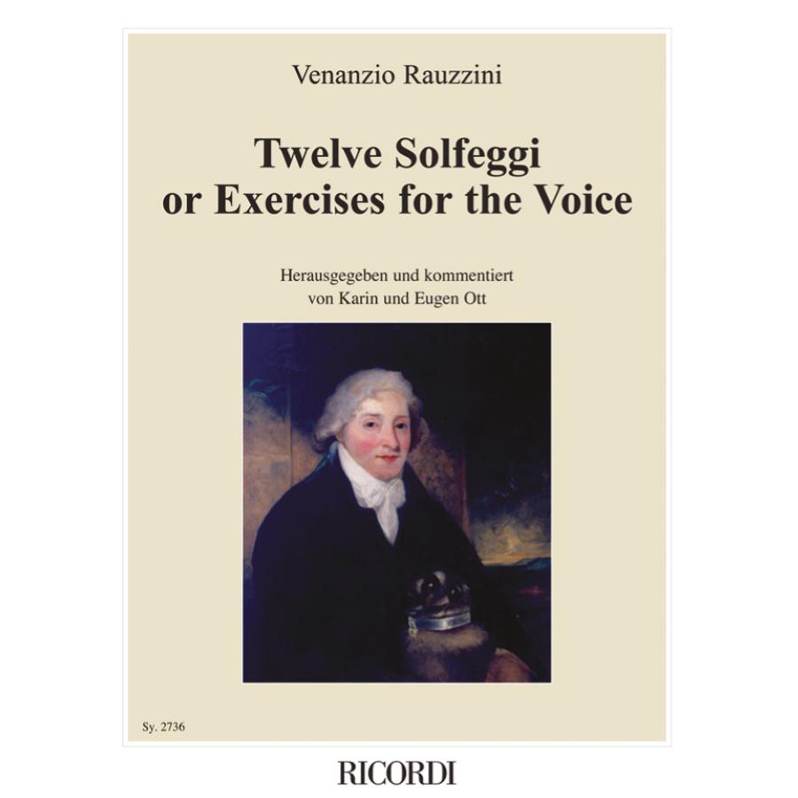 12 Solfeggi or Exercises for the Voice Libro SY 2736