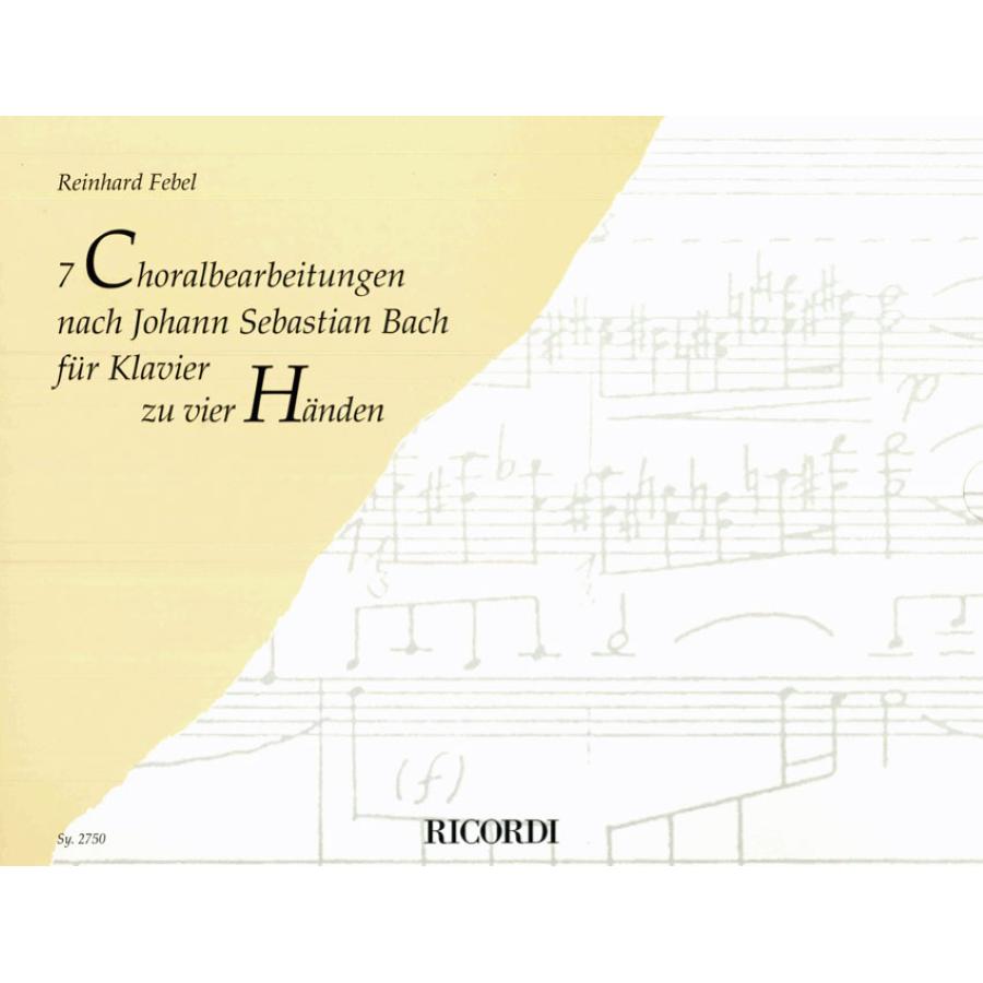 7 Choralbearbeitungen nach Johann Sebastian Bach Libro