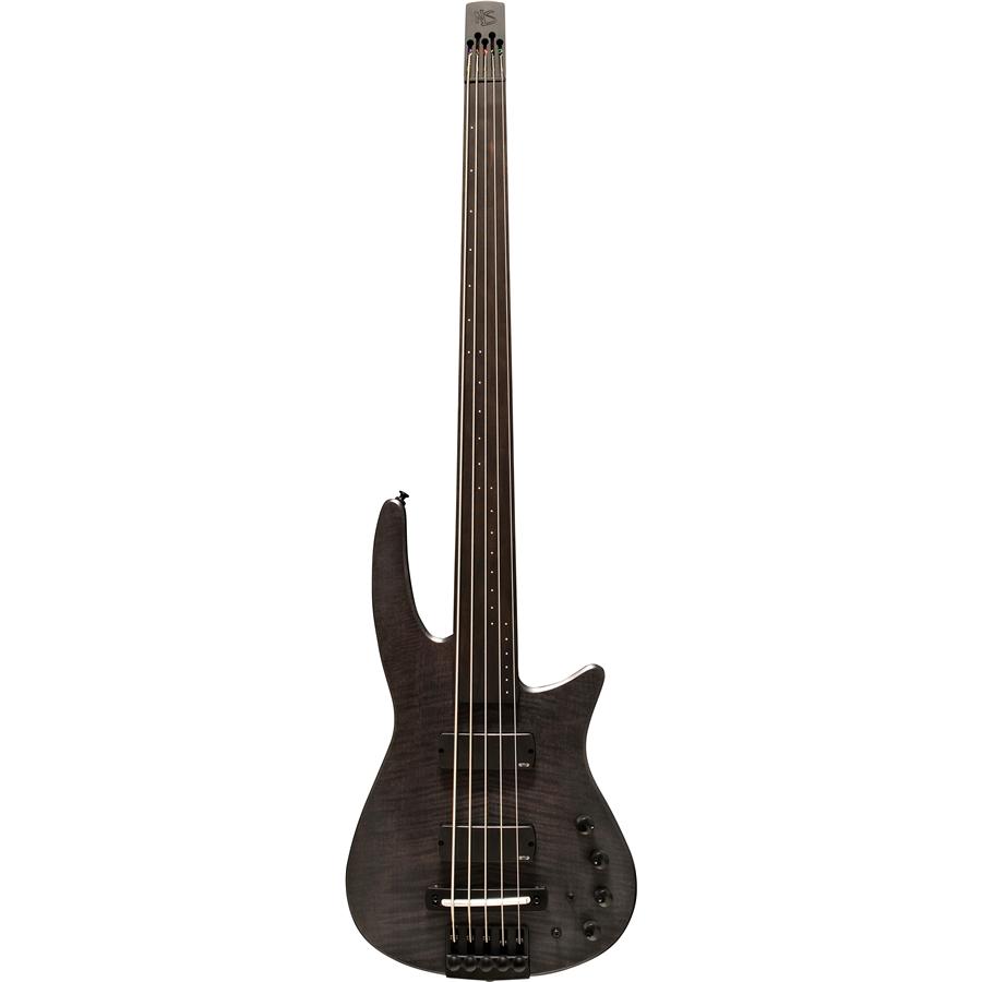 NS DESIGN CR5 Radius Bass 5 Fretless Charcoal Satin