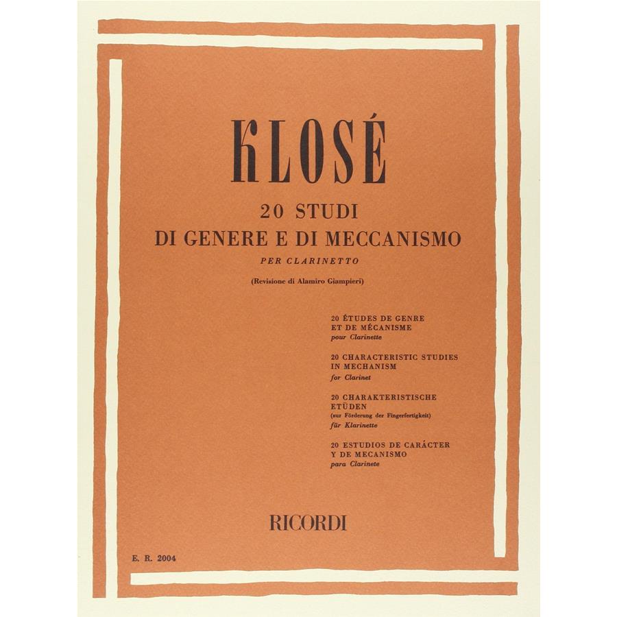 Hyacinthe-Eléonore Klosé 20 Studi di genere e di meccanismo