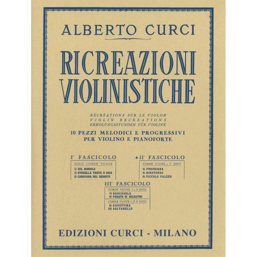 Curci Ricreazioni Violinistiche Fasc 2