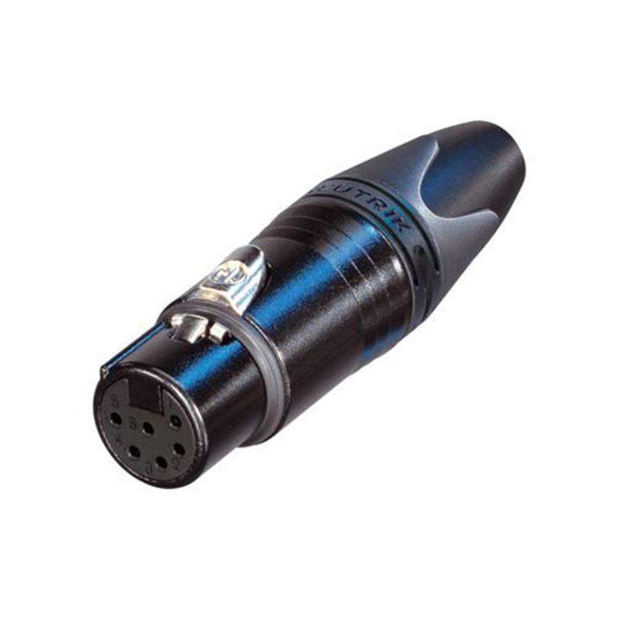 QUIKLOK NC6FX presa xlr volante neutrik 6 poli