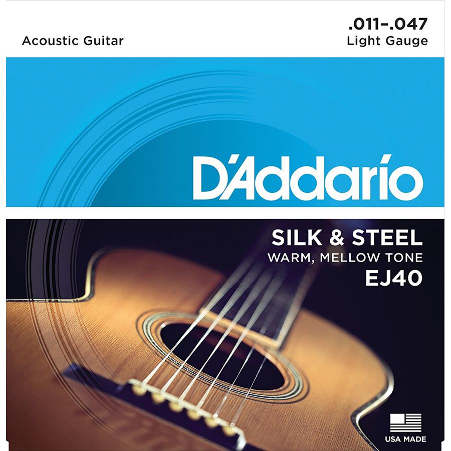 D'Addario EJ40 011/047 light