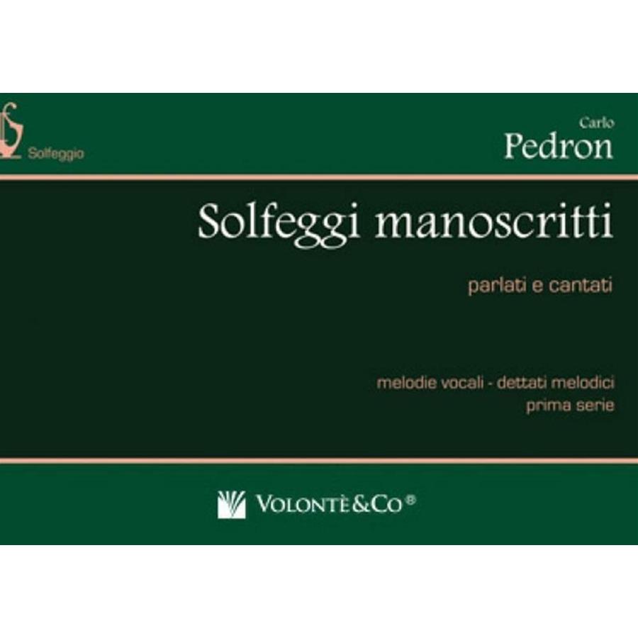 Carlo Pedron Solfeggi Manoscritti Vol. 1