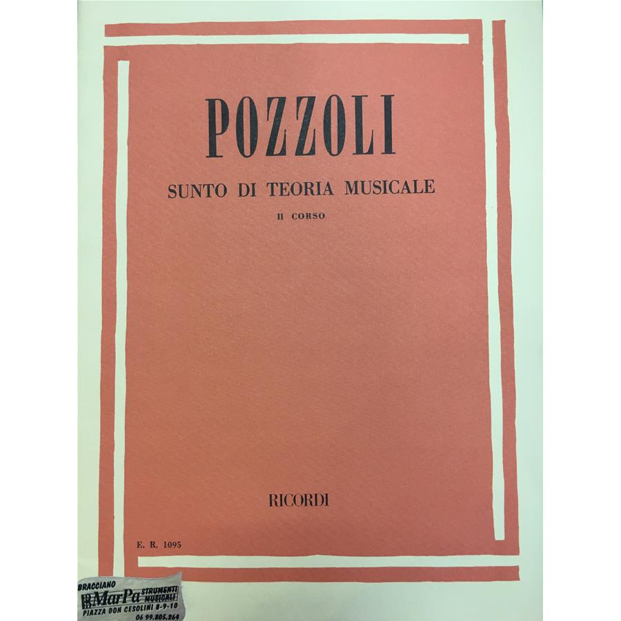Ettore Pozzoli Sunto Di Teoria Musicale