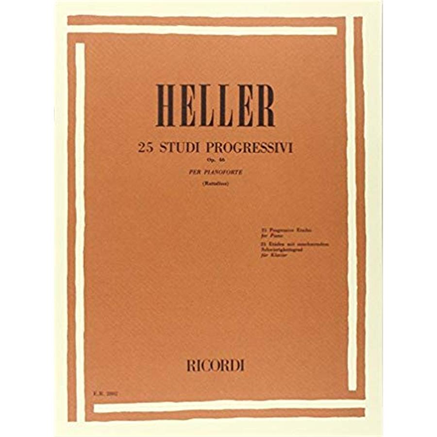 HELLER 25 Studi Progressivi Op.46 Libro