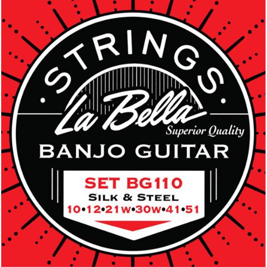 LA BELLA BG110-LE muta banjo chitarra la bella bg110