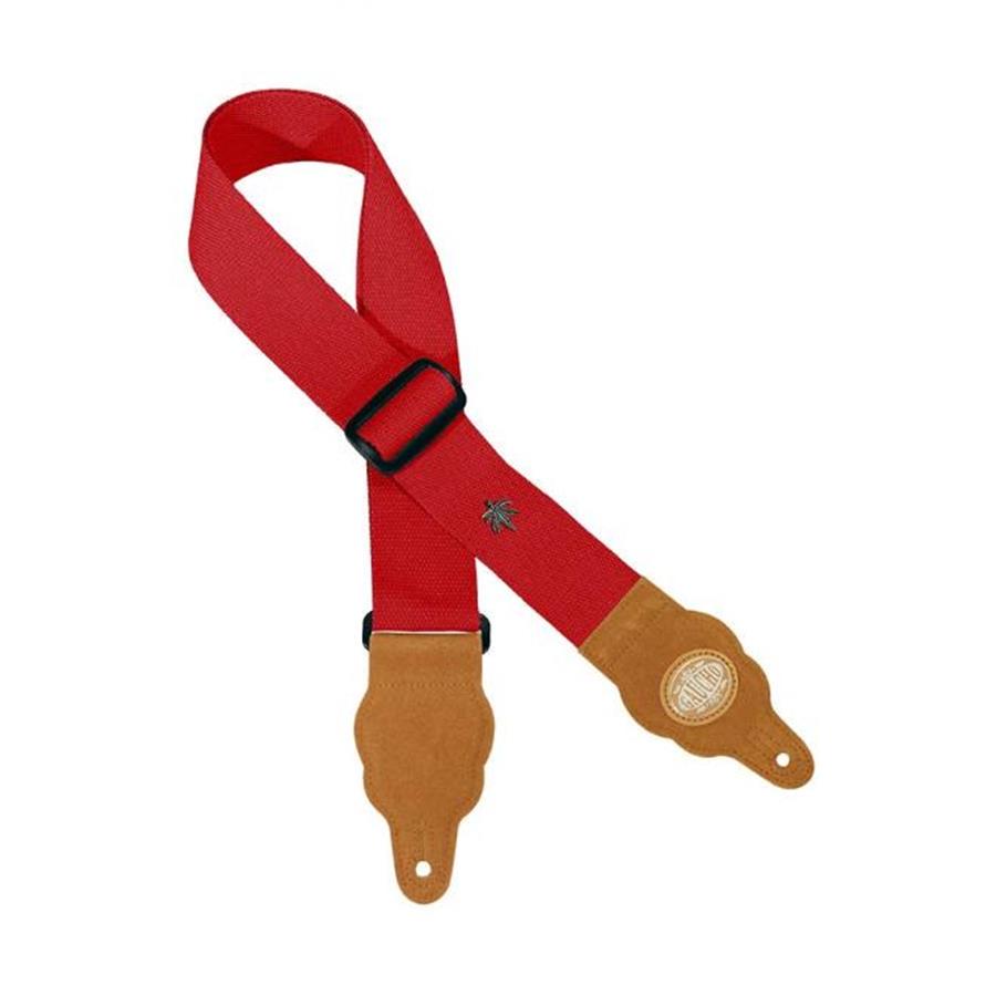 GAUCHO GST-100-RD tracolla chitarra canapa gaucho rossa
