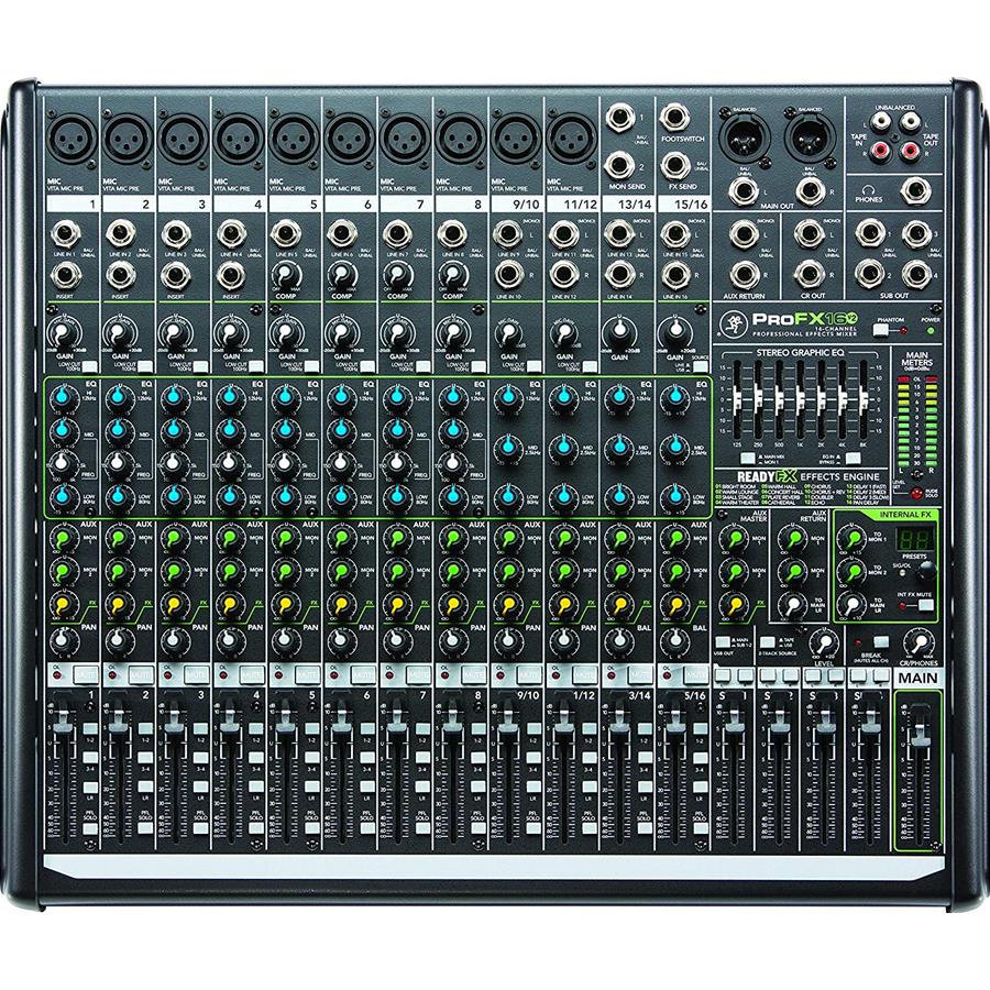 MIXER AUDIO MACKIE PROFX16 V2