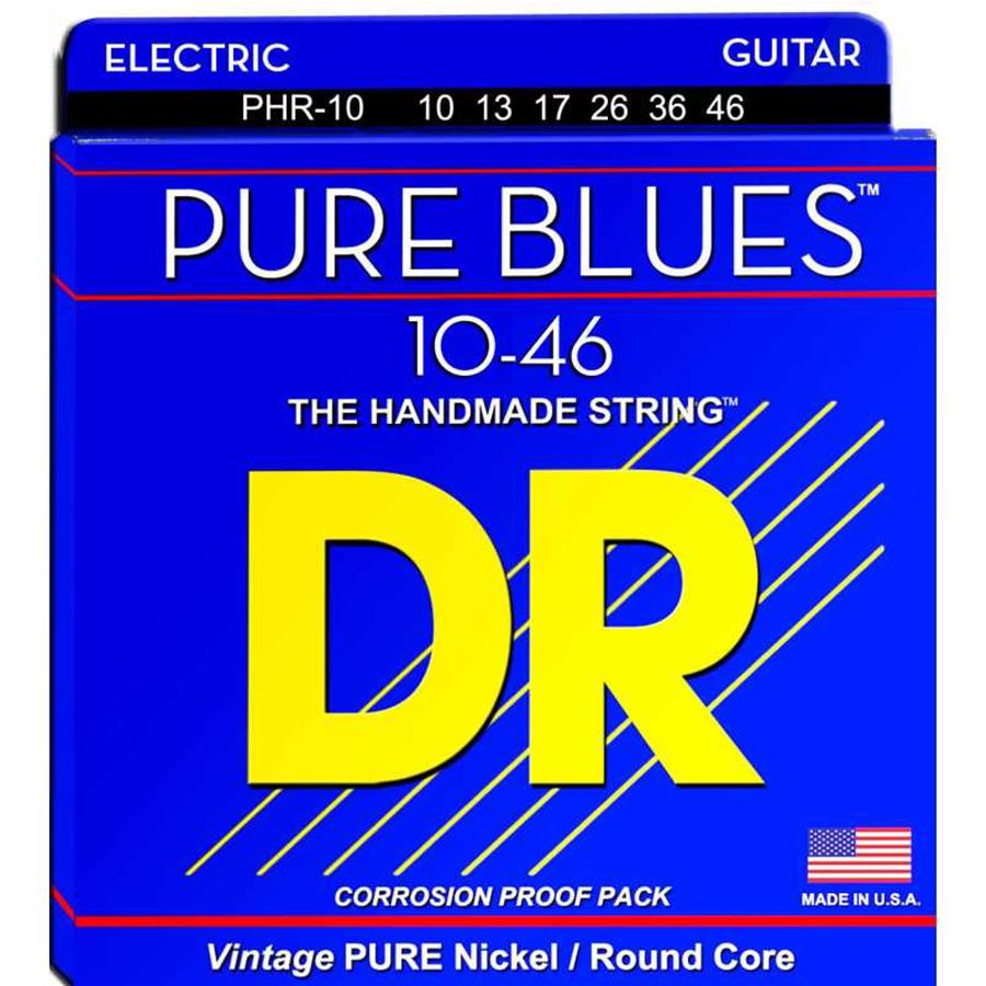 CORDE CHITARRA ELETTRICA DR PURE BLUES 10-46