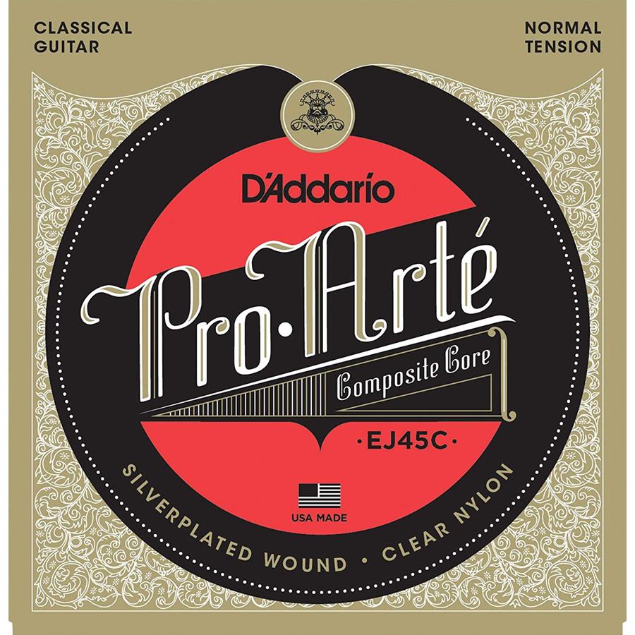 D'Addario EJ45C pro artè silver composites