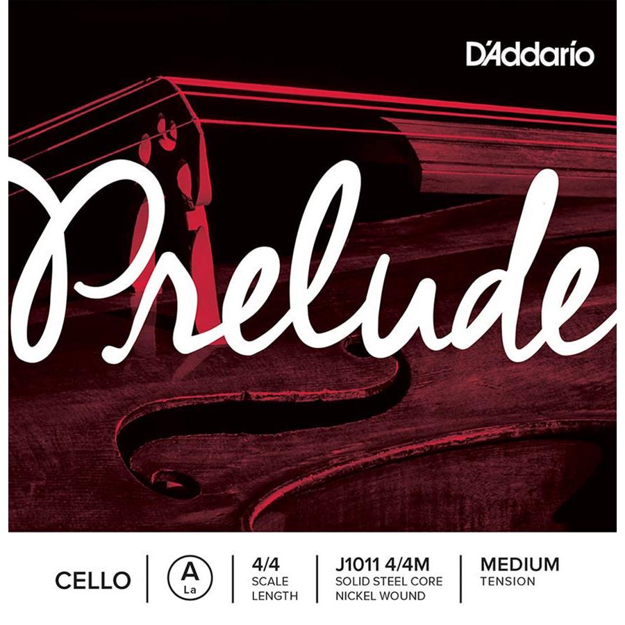 D'Addario Prelude Cello 4/4 Medium J1011 4/4M