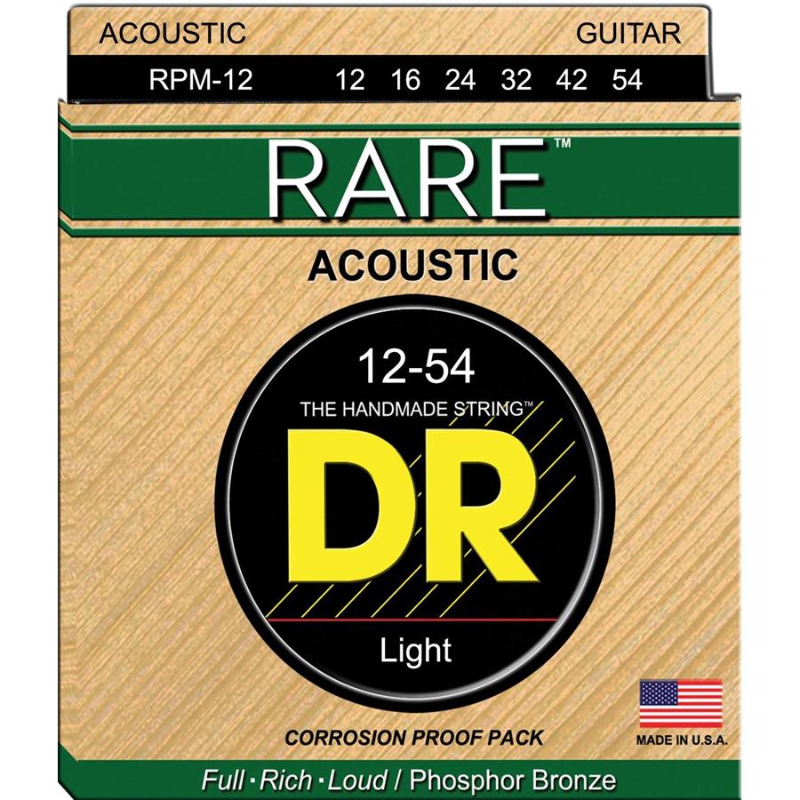 CORDE CHITARRA ACUSTICA DR RARE ACOUSTIC 12-54